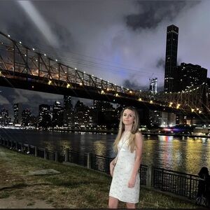 Elegant Lace Halter Dress‎ - Cream
